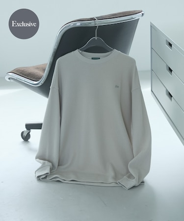 『別注』LACOSTE×DOORS HEAVY PIQUE LONG-SLEEVE