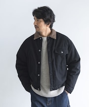 ボア切替ダックショートジャケット