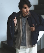 ボア切替ダックショートジャケット