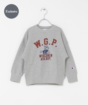 『別注』Champion×DOORS アニマルプリント SWEATSHIRTS(KIDS)