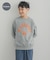 『150サイズ』『別注』Champion×DOORS　フロッキープリント SWEATSHIRTS(KIDS)