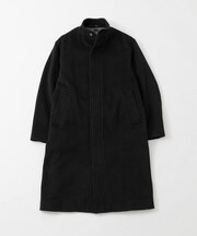 WOOL STAND COLLAR COAT