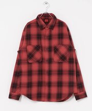 BIG MAC CHECK DYE LONG-SLEEVE SHIRTS