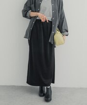 ベロアストレートスカート