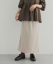 ベロアストレートスカート