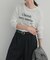 フロッキーロゴプリントロングTシャツ 26AW