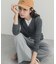 『WEB限定』Vネックリブカーディガン