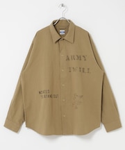 ARMY TWILL Utility Shirts Print