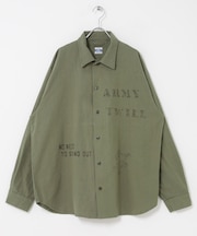 ARMY TWILL Utility Shirts Print