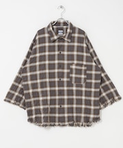 ARMY TWILL　Checked Utility Shirts