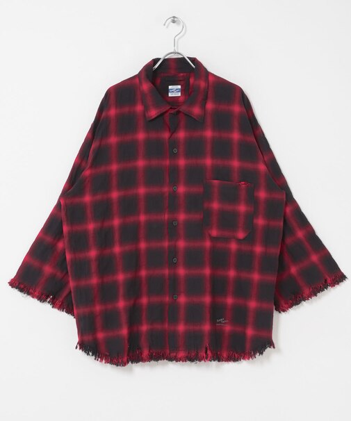 ARMY TWILL　Checked Utility Shirts
