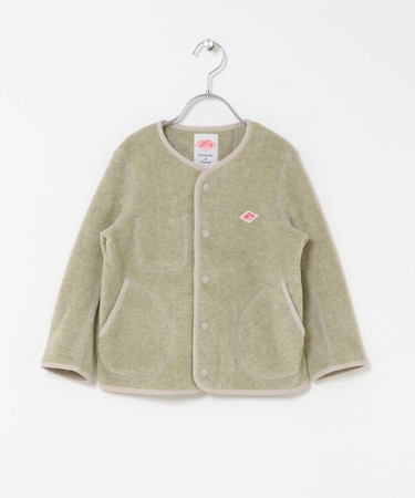 DANTON　KIDSFLEECECOLLARLESSJACKET(KIDS)