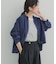 デニム切替ショート丈シャツ 26AW