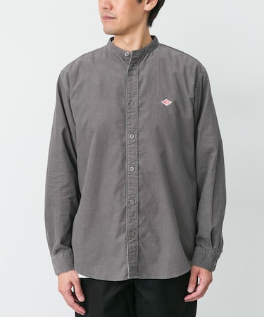 DANTON BAND COLLAR SHIRTS LONG-SLEEVE