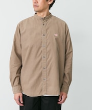 DANTON　BAND COLLAR SHIRTS LONG-SLEEVE
