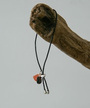 SMELLY so’ duo stone cord bracelet