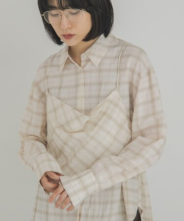 ドレープホルターSETシャツ