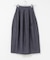 MARILYN MOON DENIM BARREL SKIRT