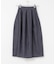 MARILYN MOON DENIM BARREL SKIRT