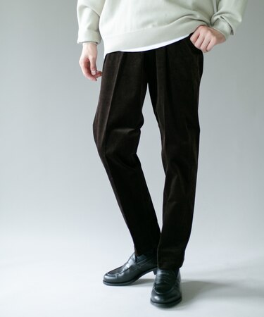 『XLサイズ／WEB限定』『UR TECH』コーデュロイトラウザー