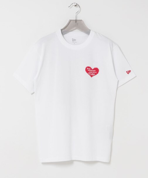 New Era　SHORT-SLEEVE COTTON T-SHIRTS COLA BY KAWAMURA LFTH WHI