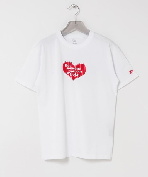 New Era SHORT-SLEEVE COTTON T-SHIRTS COLA BY KAWAMURA BIGH WHI
