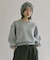 『WEB限定』スウェットライクニット