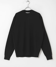 LIFE STYLE TAILOR マシンウォッシャブルハイゲージクルーニット