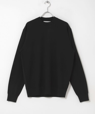 LIFE STYLE TAILOR マシンウォッシャブルハイゲージクルーニット