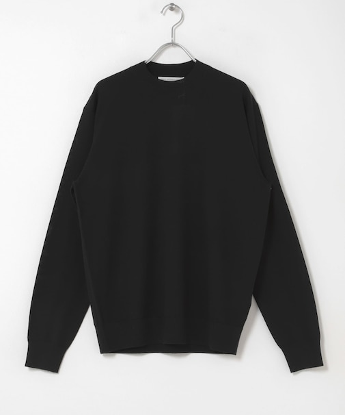 LIFE STYLE TAILOR マシンウォッシャブルハイゲージクルーニット
