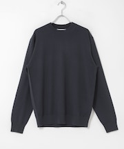 LIFE STYLE TAILOR マシンウォッシャブルハイゲージクルーニット