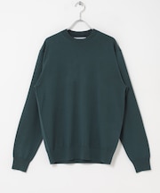 LIFE STYLE TAILOR マシンウォッシャブルハイゲージクルーニット