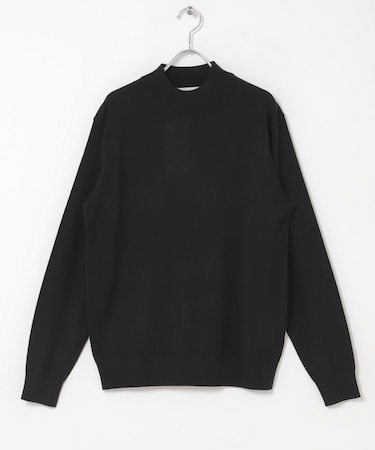 LIFE STYLE TAILOR　マシンウォッシャブルハイゲージモックニット