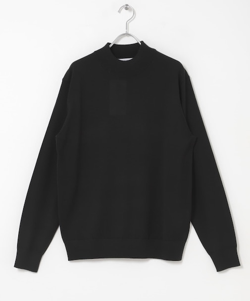 LIFE STYLE TAILOR　マシンウォッシャブルハイゲージモックニット