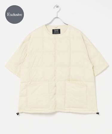 『別注』TAION×DOORS SHORTSLEEVE DOWN JACKET