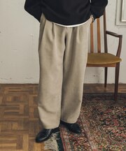 『速乾』ウォッシュドコーデュロイワイドパンツ