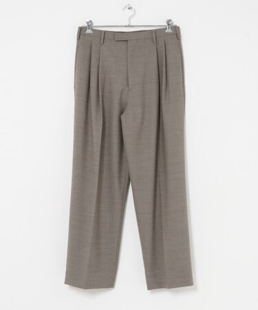 LIFE STYLE TAILOR REDA アウトタックパンツ