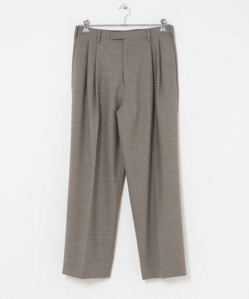 LIFE STYLE TAILOR REDA アウトタックパンツ