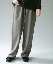 コインポケット ワイドストレートパンツ