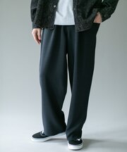 コインポケット ワイドストレートパンツ