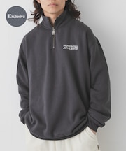 『別注』Russell Athletic×Sonny Label ハーフジップスウェットプルオーバー