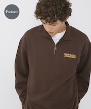 『別注』Russell Athletic×Sonny Label ハーフジップスウェットプルオーバー