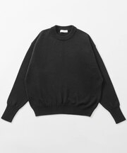 CASHFEEL MID CREW-NECK KNIT