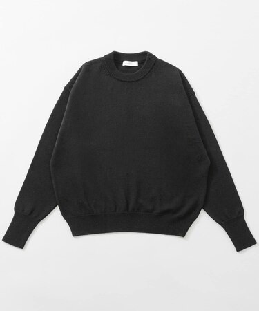 CASHFEEL MID CREW-NECK KNIT