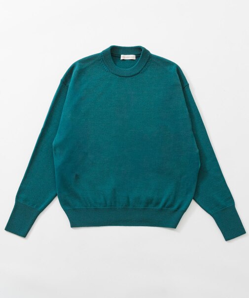 CASHFEEL MID CREW-NECK KNIT