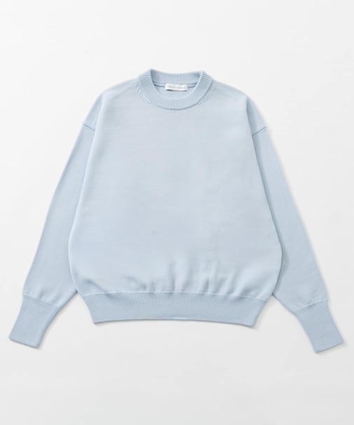 CASHFEEL MID CREW-NECK KNIT