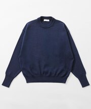 CASHFEEL MID CREW-NECK KNIT
