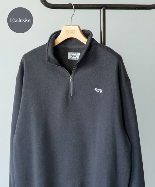 『XLサイズ/WEB限定』『別注』PENNEYS×DOORS THE FOX ハーフジップスウェット