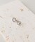 ビジューフラワーメタルピアス