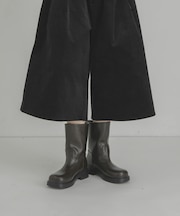 ワイドミドルブーツ